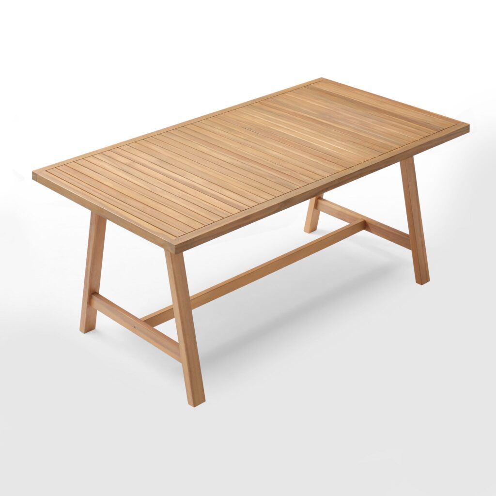 Adele Outdoor Dining Table – Acacia Wood