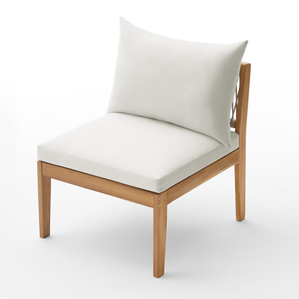 Dara Modular Middle Chair – Expand Your Outdoor Sectional